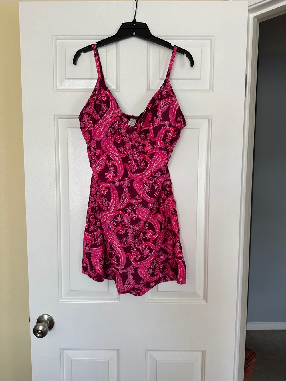 Coolibar Pink Paisley UPF 50+ Swim Cover
